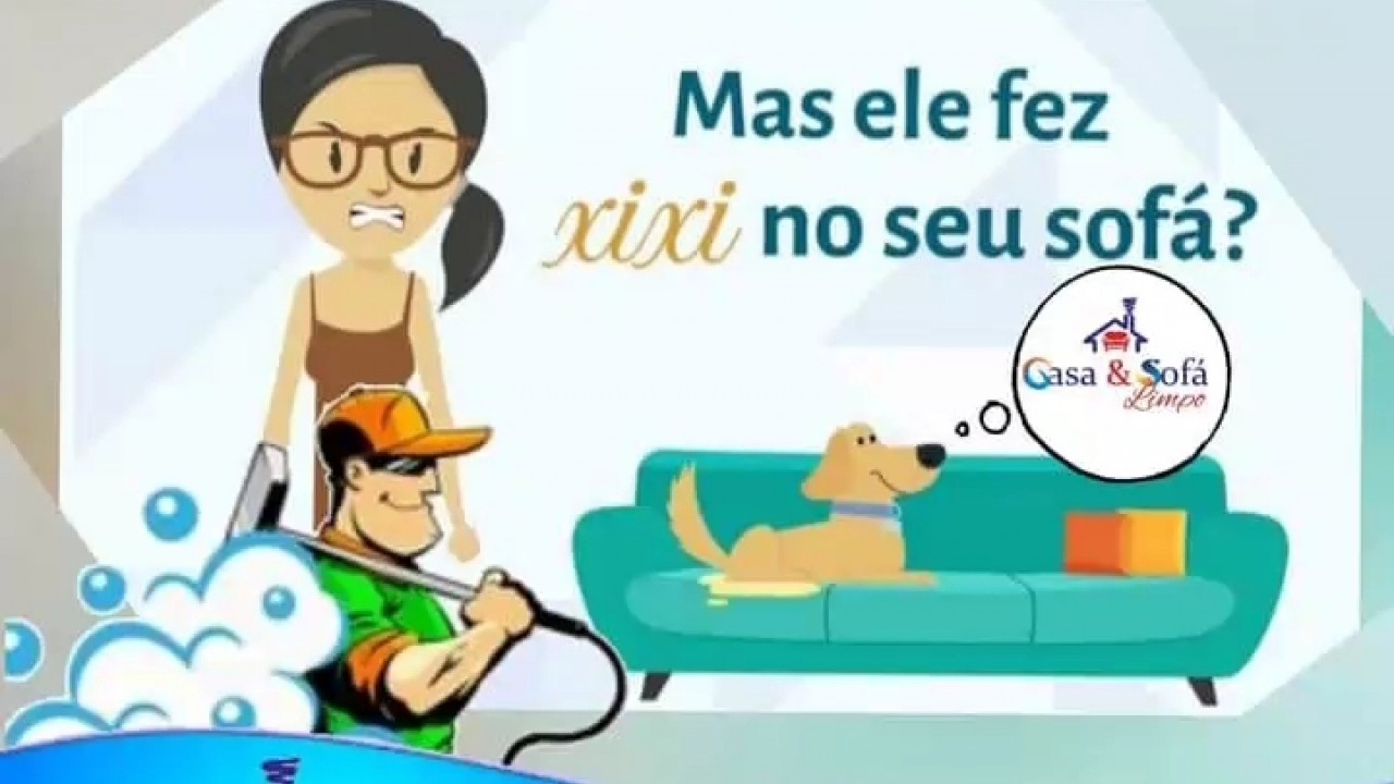 Sofá Limpo e cheiroso!